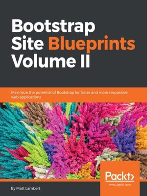 cover image of Bootstrap Site Blueprints, Volume 2